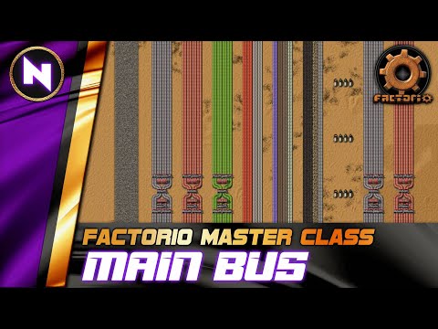 Order Your Base with the MAIN BUS - Factorio 0.18 Tutorial/Guide/How-to