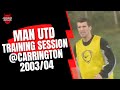 Man Utd Training Session @ Carrington 2003/04