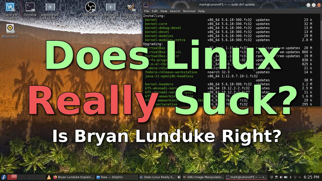 Does Linux Really Suck?