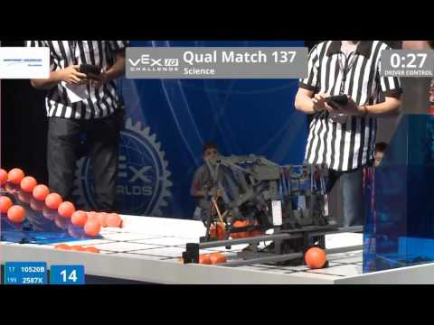 VEX Worlds 2016 - VEXIQ Middle School - Science - Qual 137 (10520B 2587X) 0