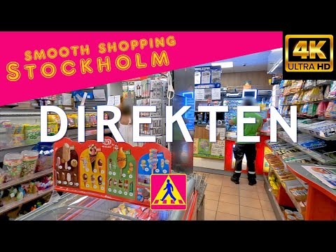 Walking (shopping) 💰 tobacconist Direkten, Farsta C, Stockholm [4K]