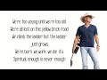 Kenny Chesney - Rich and Miserable (Lyrics)