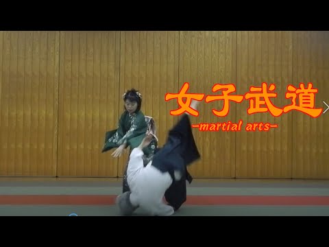 合気道　女子護身術演武/aikido Martial arts　part3   yuki shiina