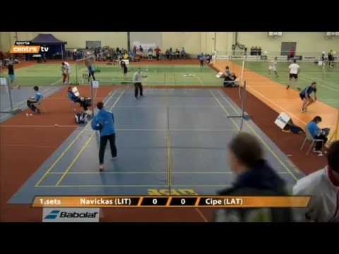 Babolat Riga Open 2013. Kestutis Navickas- Raimonds Cipe.