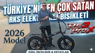 Turkiye'nin En Çok Satan Elektrikli Bisikleti Rks Rs3 Pro x,Tüm Detaylar ve Perf