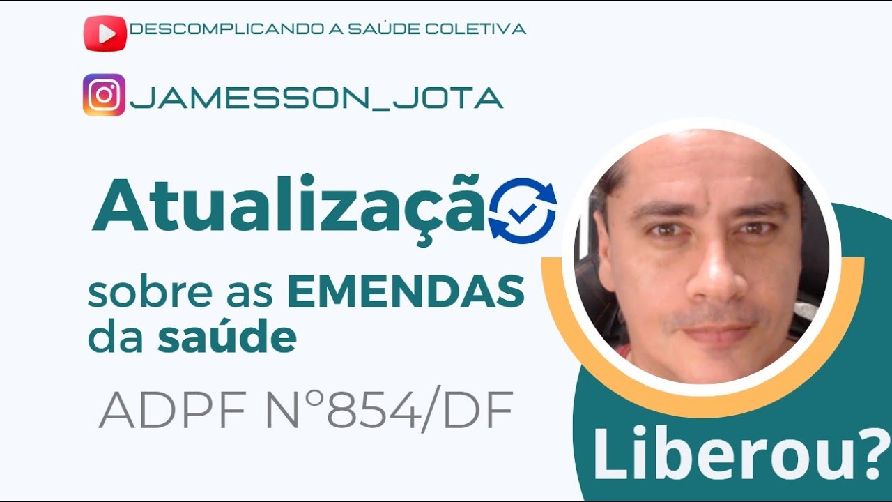 Atualização sobre as emendas da SAÚDE (RECURSO LIBERADO?)