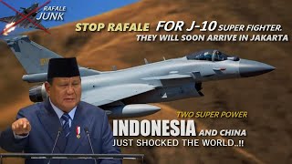 A setback for France and its Rafale jets! Indonesia to acquire 42 J-10C super fighter from China