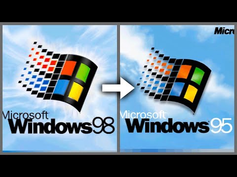 Downgrading Windows 98 to 95!