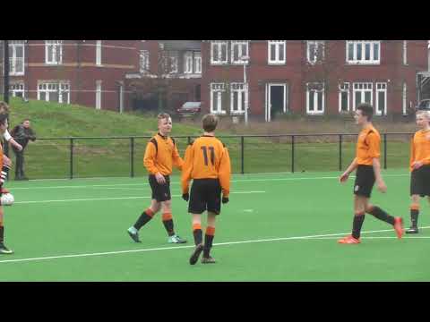 20 jan 2018 VV De Meern JO17-4 - Maarssen JO17-2 Doelpunt Job, assist Esref