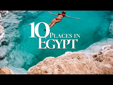 10 Most Beautiful Places to Visit in Egypt 4K 🇪🇬 | Hurghada | Cairo | Luxor