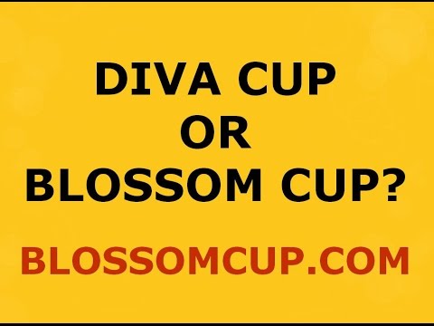 Diva Cup Review versus Blossom Cup Show Down!!!!