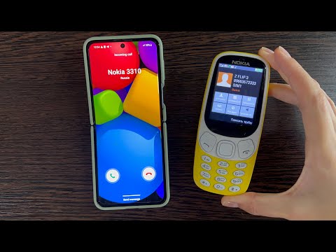 Nokia 3310 New vs Samsung Galaxy Z Flip 3 5G/ Test Incoming Call, New generation