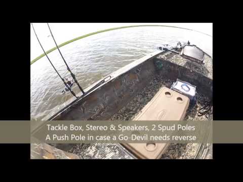 Uncle-J Custom Boat with 36 HP Prodrive & Full Power Reverse