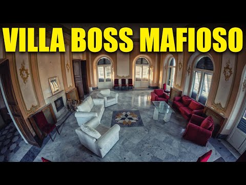ENTRIAMO IN UNA VILLA MAFIOSA LUSSUOSISSIMA - SUL CONTO DEL PROPRIETARIO C'ERANO MILIONI DI EURO!