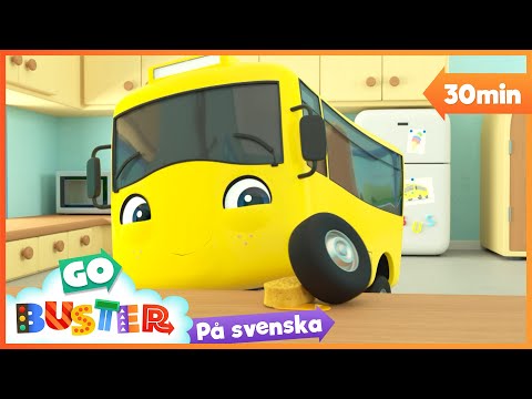 Buster städar huset | Go Buster Svenska - tecknade filmer för barn