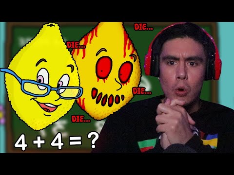 A SIMPLE MATH GAME, BUT THE TEACHER GETS MORE DISTURBING EACH TIME I GET IT WRONG (im very dumb)