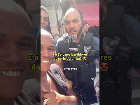 E o Belo nos bastidores da série Veronika? 🤩 #shorts