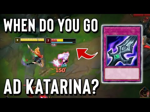 When should Katarina go AD instead of AP? #16