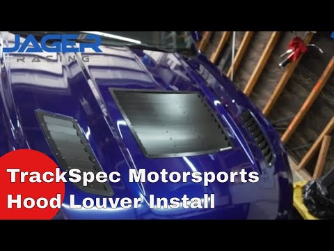 Track Spec Hood Vent Install on S550 Ford Mustang