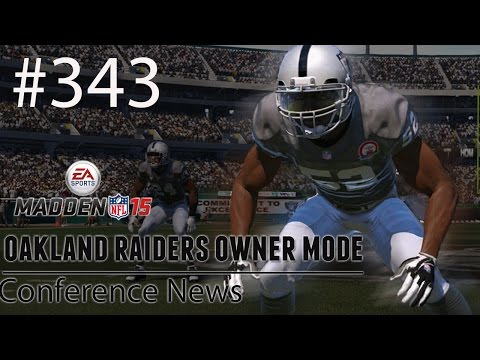[PS4] Madden 15: Raiders Connected Franchise - Conference News [HD 1080P]