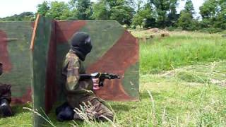 preview picture of video 'Attacking Alpha base at Rathbeggan lakes'