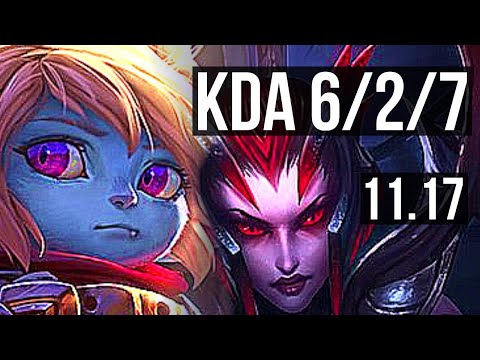 POPPY vs ELISE (JUNGLE) | Rank 4 Poppy, 600+ games, 6/2/7, Dominating | TR Master | v11.17