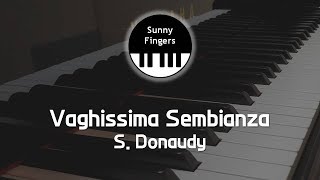 Vaghissima Sembianza (A Major) - Stefano Donaudy (piano accompaniment / karaoke 피아노 반주)