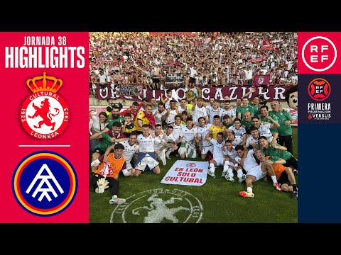Resumen #PrimeraFederación | CyD Leonesa 1-1 FC Andorra | Jornada 38 | Temporada 2024/25