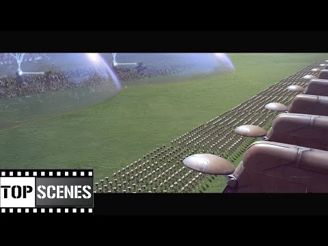 Gungan vs Droid hadsereg | Star Wars: Baljós Árnyak (1999)