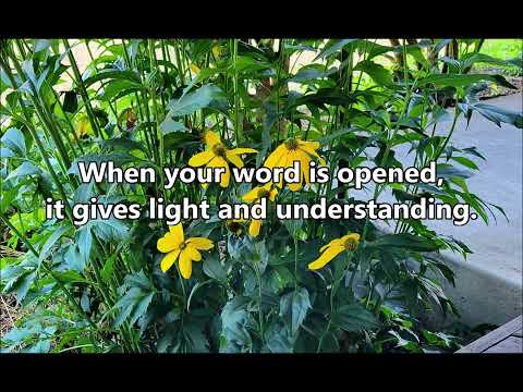 Psalm 119:129-136 (refrain + chant)