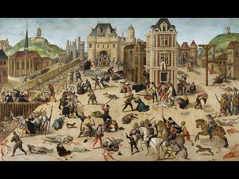 O massacre da noite de são bartolomeu?