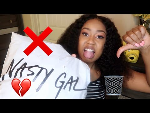 MY 1ST NASTY GAL TRY-ON HAUL (US SIZE 10-12) WAS TRASH!! 🗑❌ UNCENSORED, UNSPONSORED, AND UNPOPULAR!