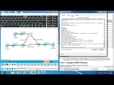 8.2.2.7 Packet Tracer - Configuring OSPFv2 in a Single Area