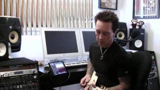 Billy Morrison records ideas with iRig HD and AmpliTube for iPad