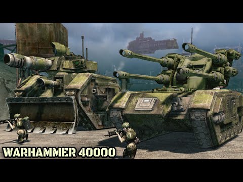 ULTIMATE MOD WARHAMMER 40K: Imperial Guard vs Blood Pact! - Men of War: Assault Squad 2