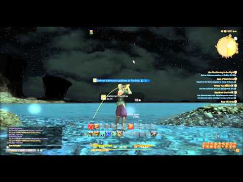 FFXIV ARR - Level 30-35 fishing hole