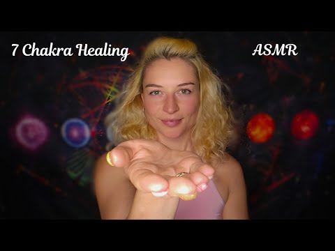 ASMR ~ SLEEP TINGLES ~ 7 CHAKRA HEALING ~ CLAWING ANXIETY ~ FULL BODY RELAXATION
