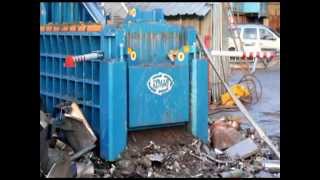 preview picture of video 'HP2 Automatic Scrap Baler (Double Compression)'