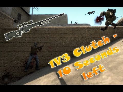 1V3 Clutch - 10 Seconds left