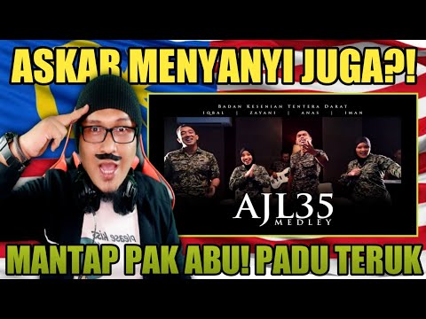 TAK DI SANGKA ASKAR PUN BEST JUGA COVER LAGU INI‼️(AJL35 Medley) | Cak Lonjong
