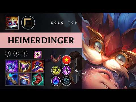 Heimerdinger Top vs Karthus - VN Grandmaster Patch 26.03