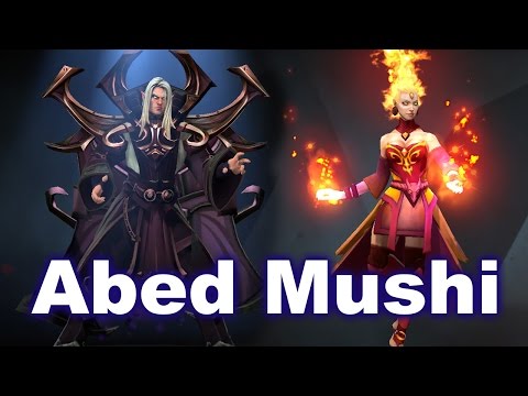Abed Invoker vs Mushi Lina - Top1 SEA Dota 2