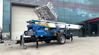 TAYDER 28 METRE RÖMORKLU EŞYA ASANSÖRÜ  - TAYDER 28 METERS TRAILER LAD