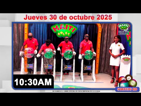 Haiti Bolet en Vivo | Jueves 30 de octubre 2025, 10:30 AM