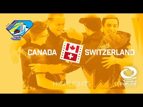HIGHLIGHTS: Canada v Switzerland - Men's final - World Junior Curling Championships 2019