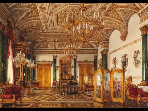 Залы Зимнего Дворца в картинах художнико