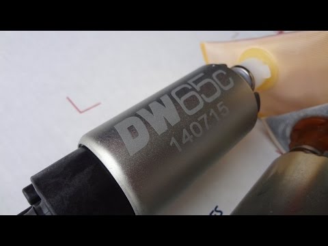 DeatschWerks 65c Fuel Pump Install Part 1