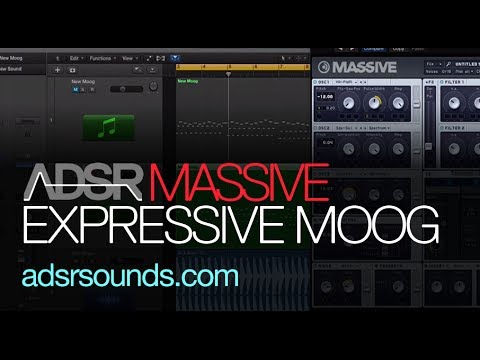 NI Massive Tutorial - Expressive Moog Lead