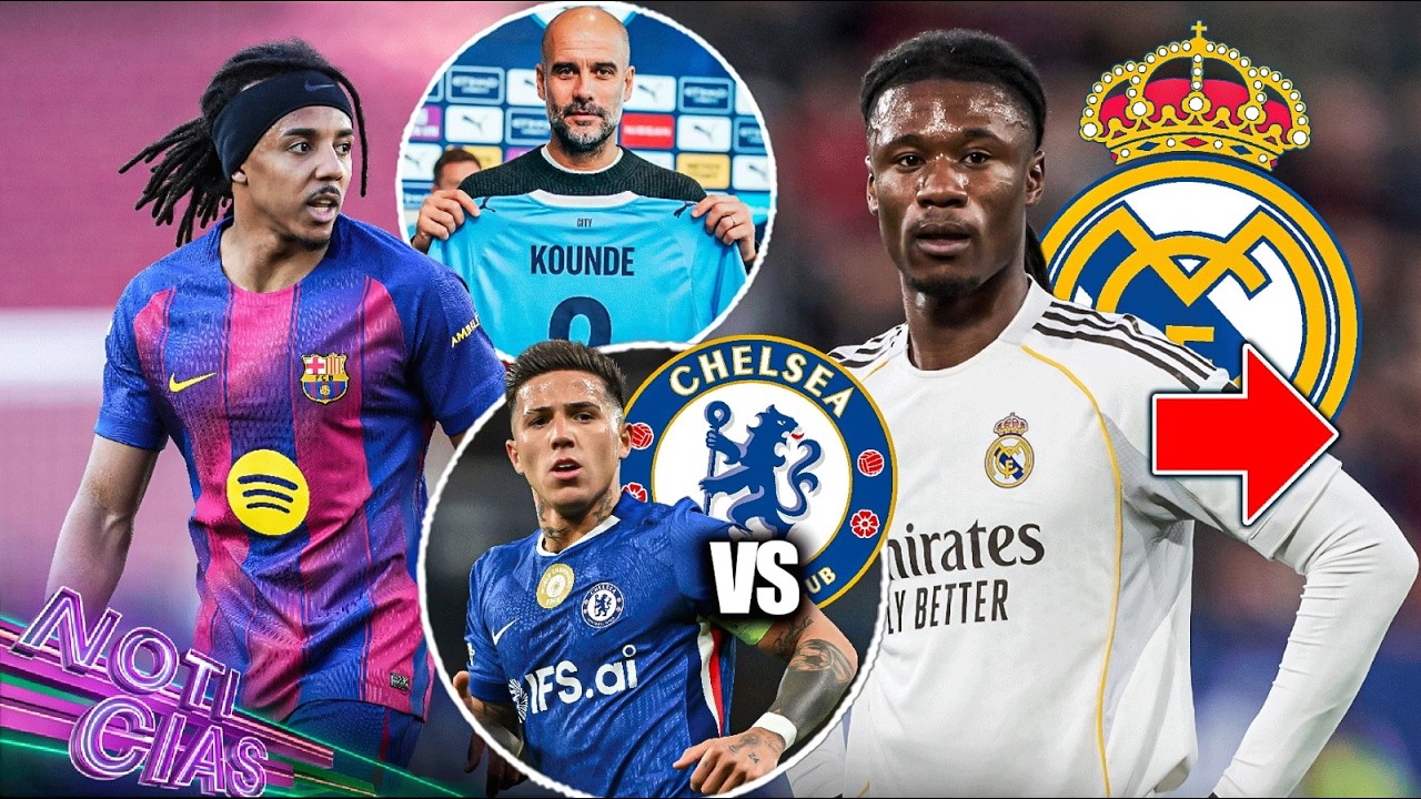 ¿Camavinga fuera del Madrid? | Koundé: Objetivo de Pep | Chelsea 'enfadado' con Enzo; ¿crisis?