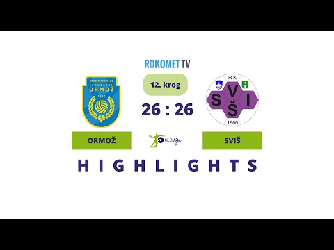 RK Jeruzalem Ormož : RK SVIŠ Ivančna Gorica (vrhunci 12. kroga)